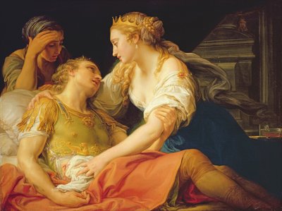 The Death of Marc Anthony by Pompeo Girolamo Batoni